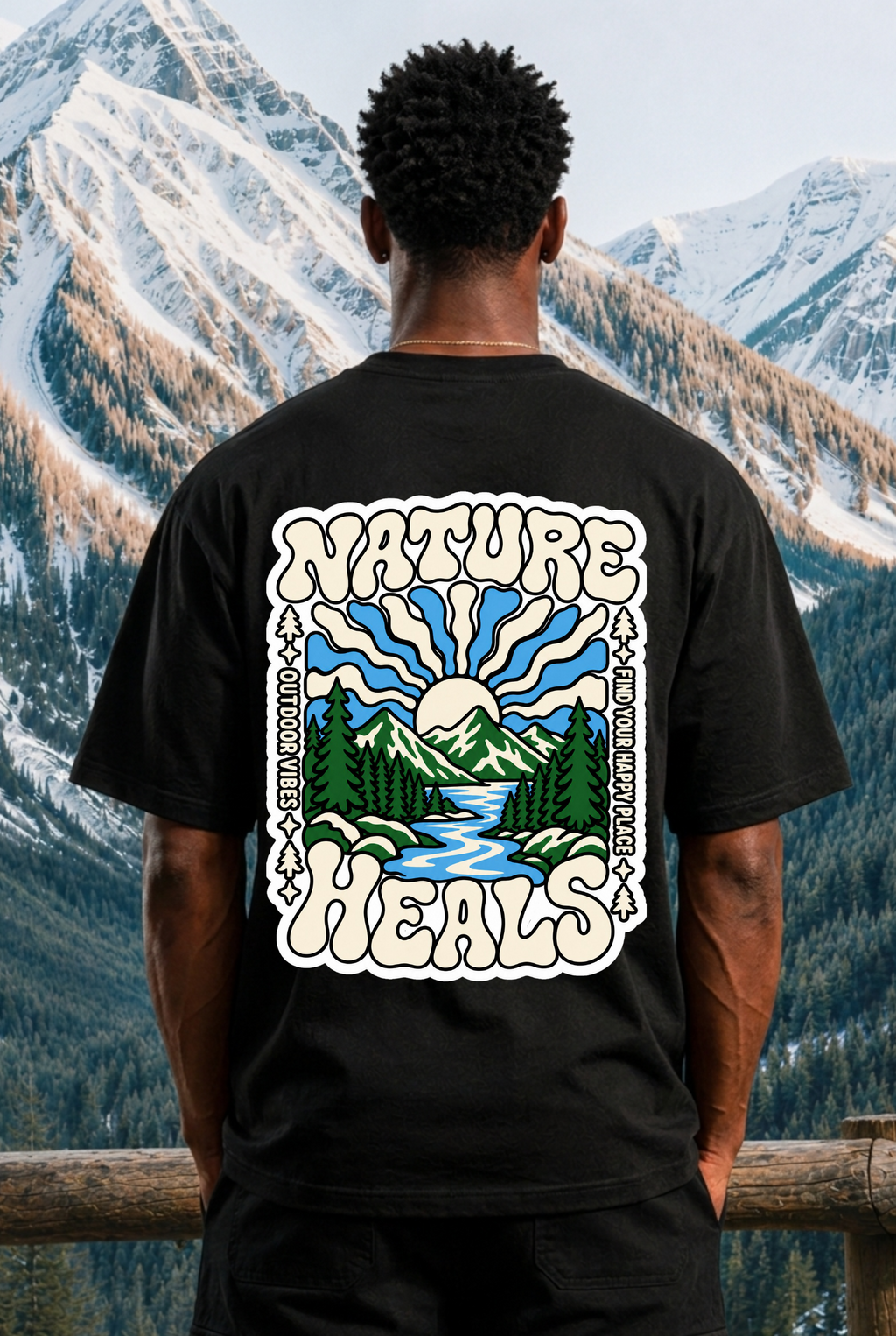 NATURE HEALS - OVERSIZED SHIRT