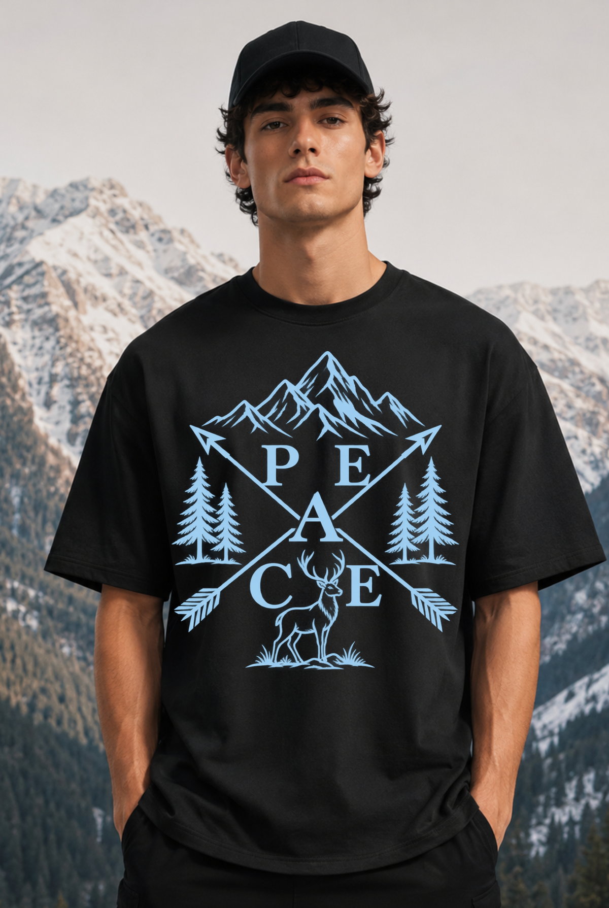 PEACE - OVERSIZED SHIRT