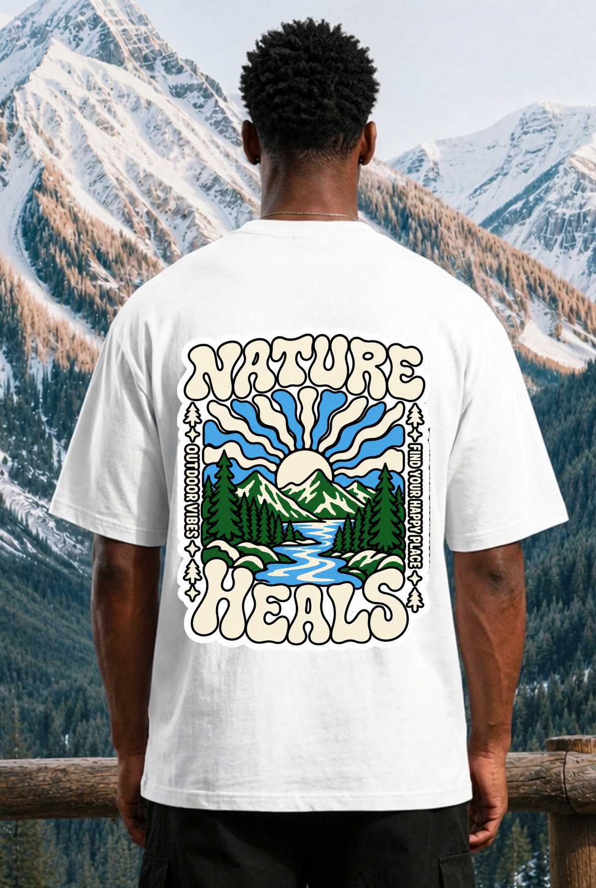 NATURE HEALS - OVERSIZED SHIRT