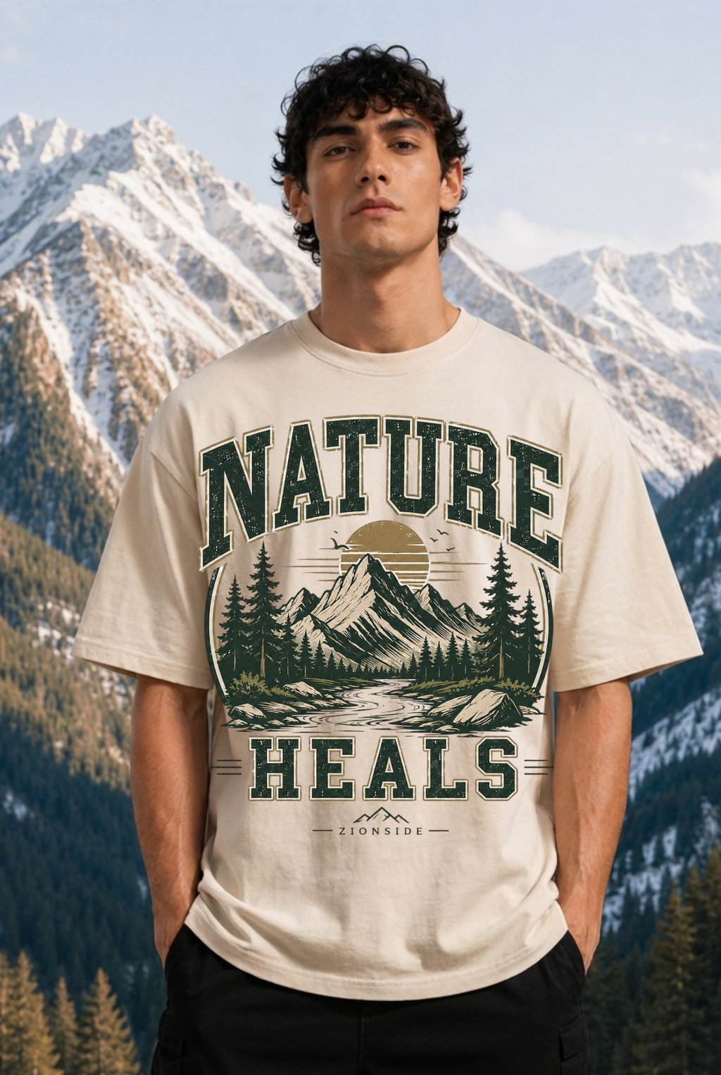 NATURE HEALS - OVERSIZED SHIRT