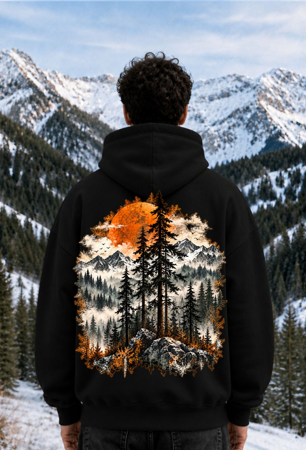 Abenteuer und Natur - OVERSIZED HOODIE