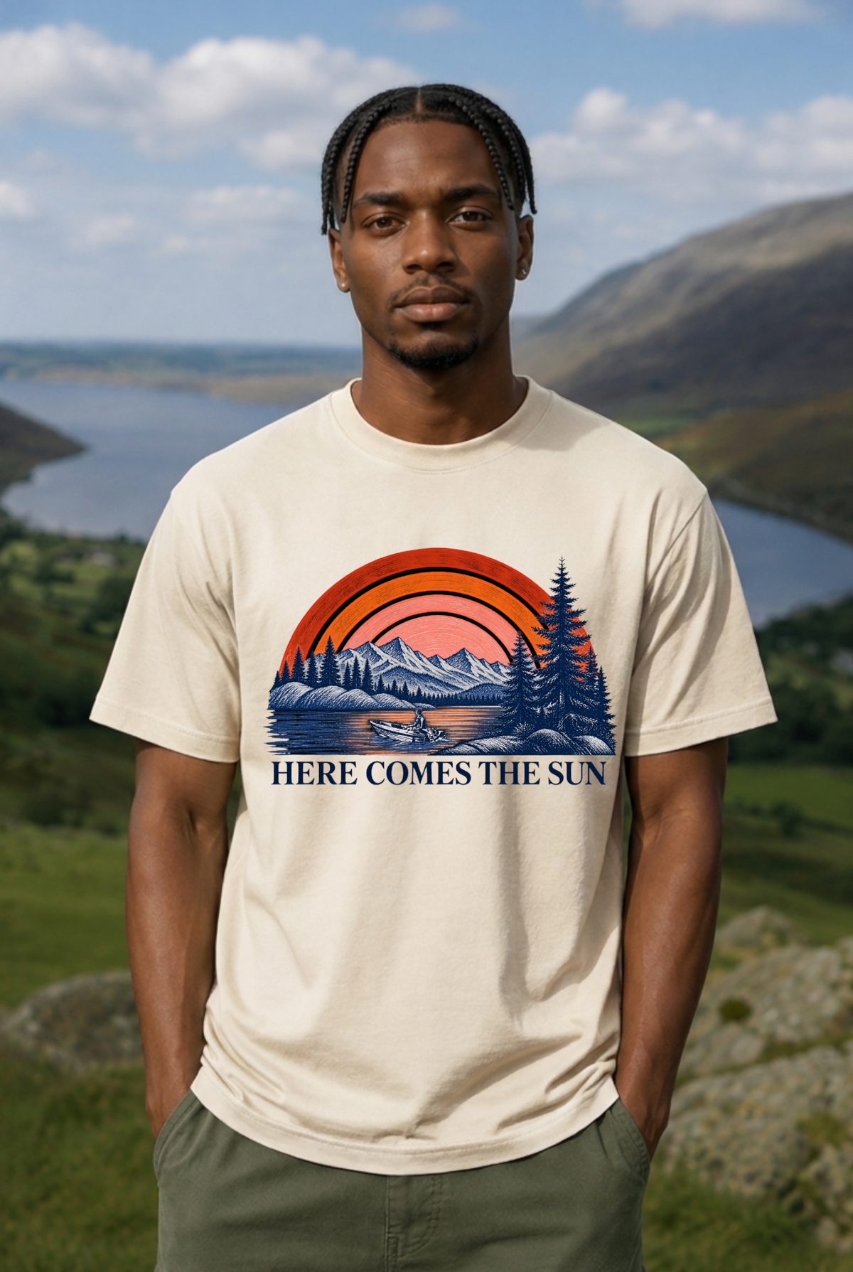 HERE COMES THE SUN - HIGH BLANK SHIRT