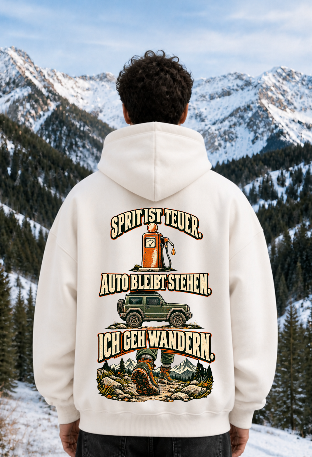 SPRIT IST TEUER - OVERSIZED HOODIE