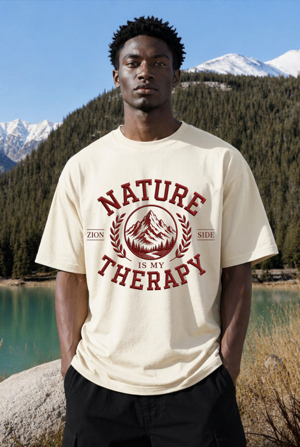 NATURE THERAPY - OVERSIZED SHIRT