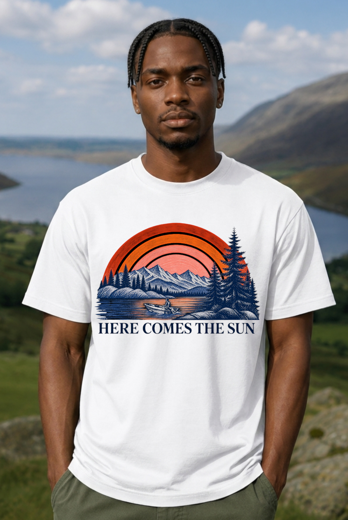 HERE COMES THE SUN - HIGH BLANK SHIRT