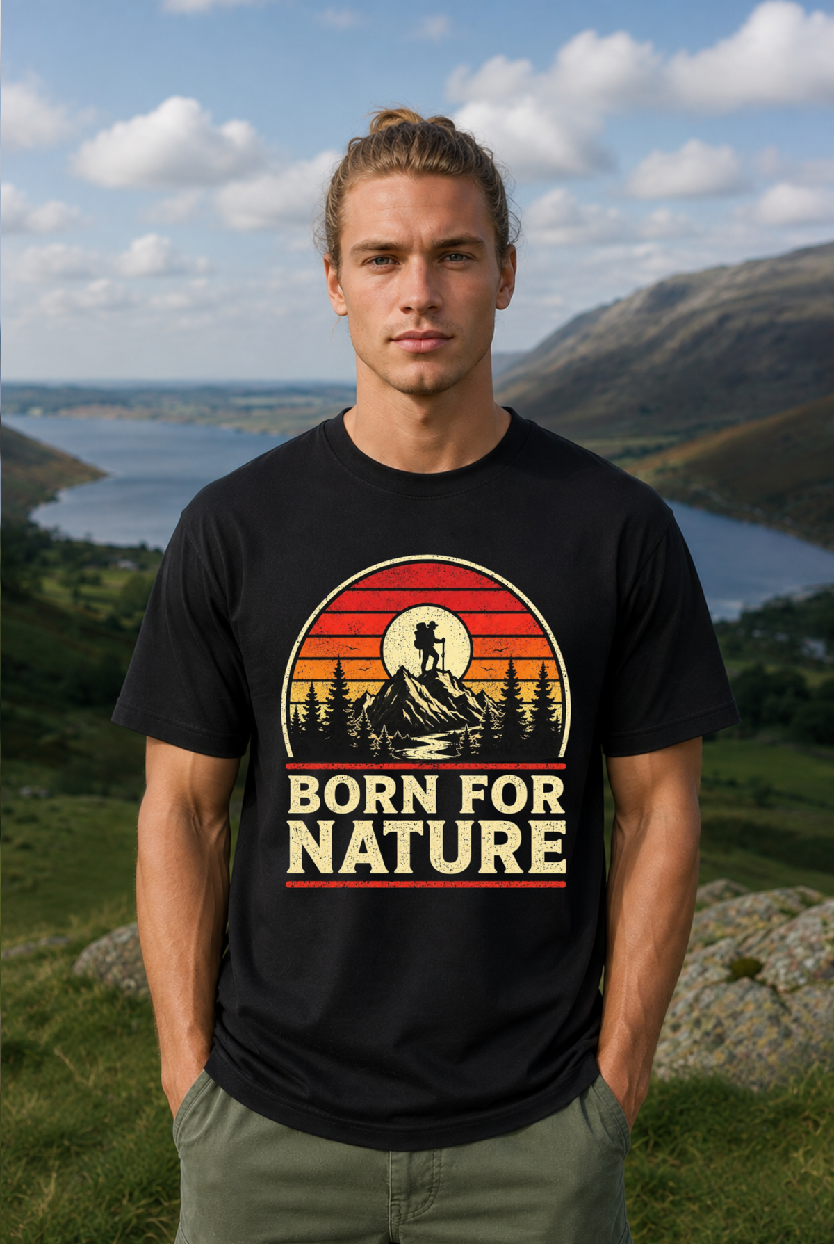 BORN FOR NATURE - BASIC SHIRT