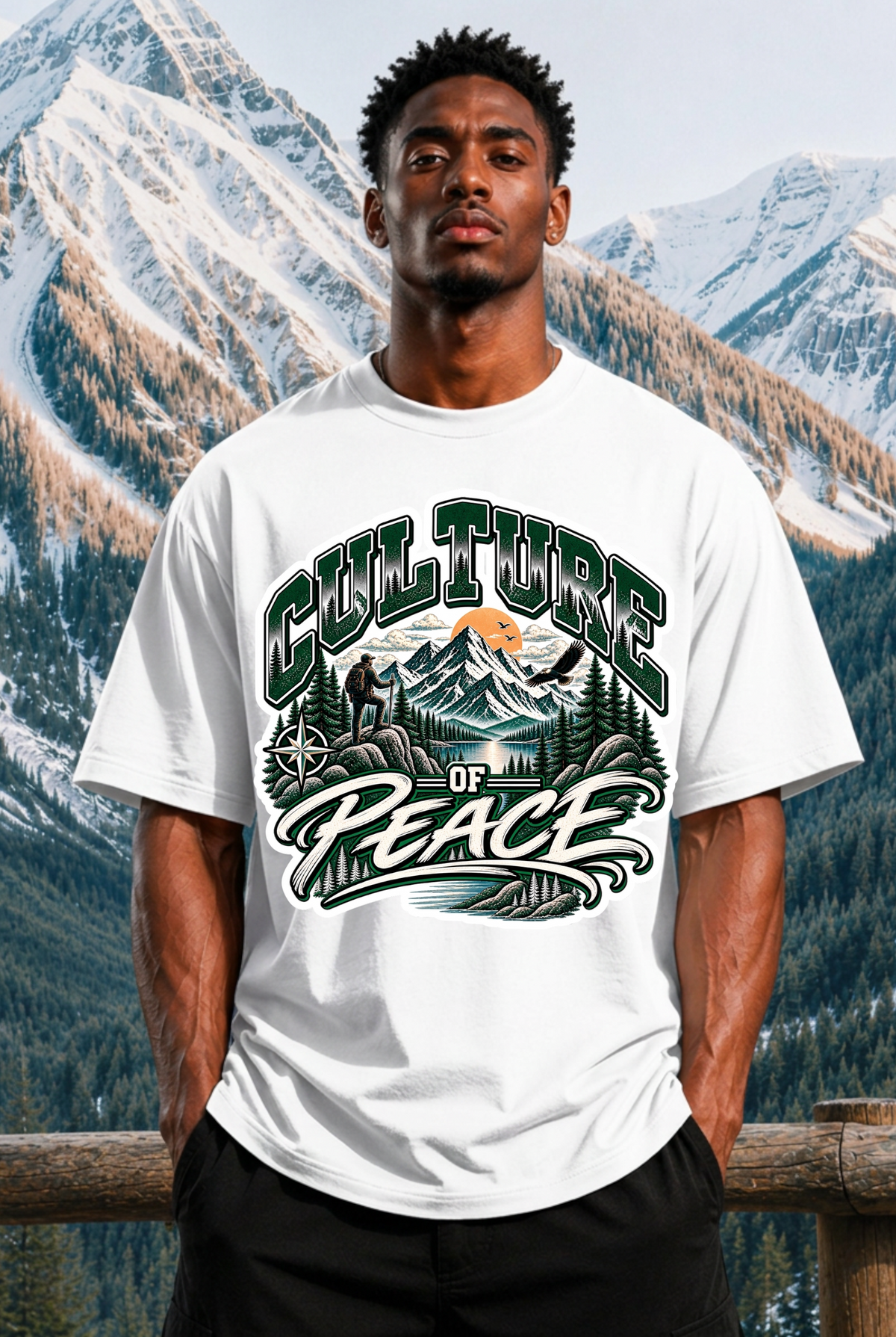 CULTURE OF PEACE - OVERSIZED SHIRT