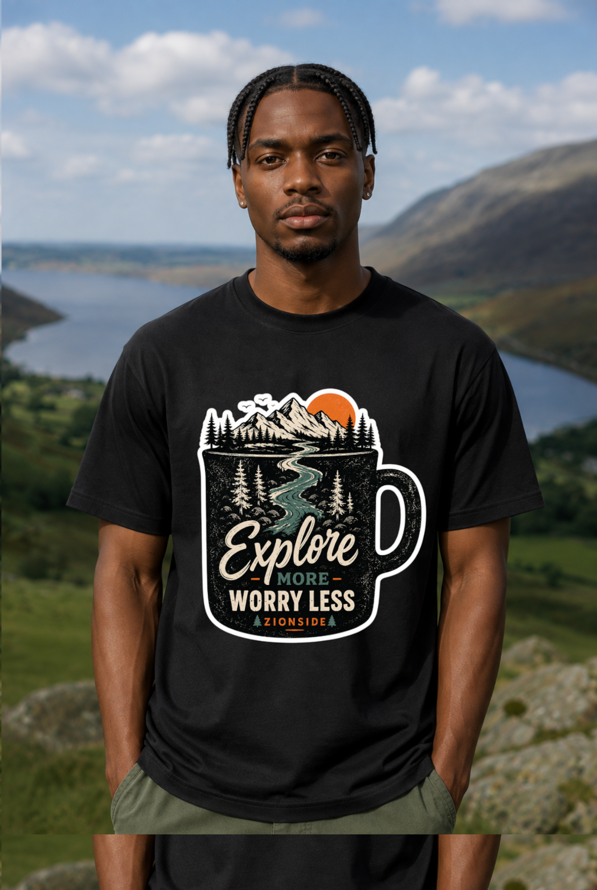 EXPLORE MORE WORRY LESS - BASIC SHIRT