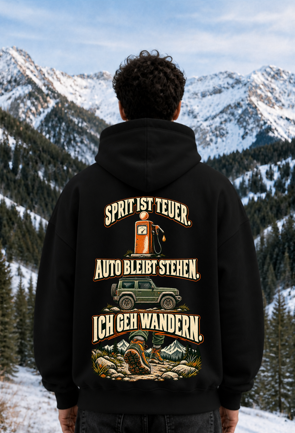 SPRIT IST TEUER - OVERSIZED HOODIE