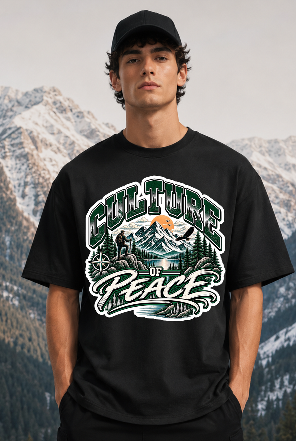 CULTURE OF PEACE - OVERSIZED SHIRT