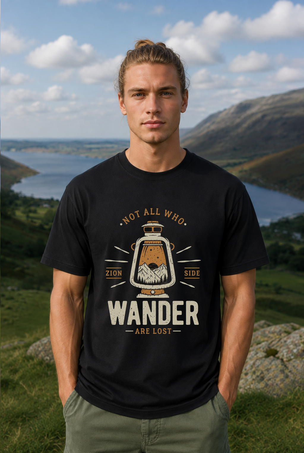 NOT ALL WHO WANDER ARE LOST - BASIC SHIRT