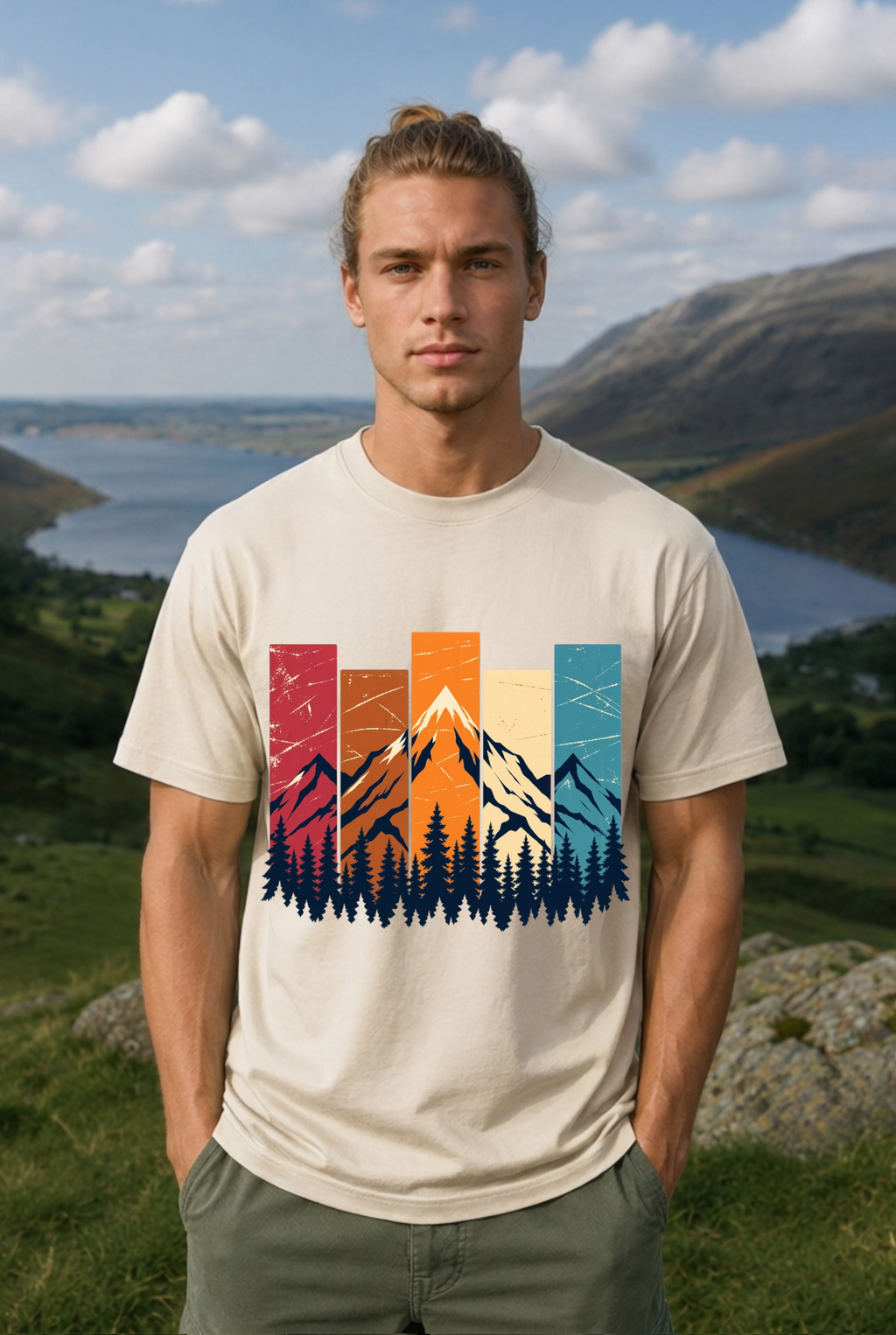 Mountain Shirt - HigherBlanks Premium T-Shirt