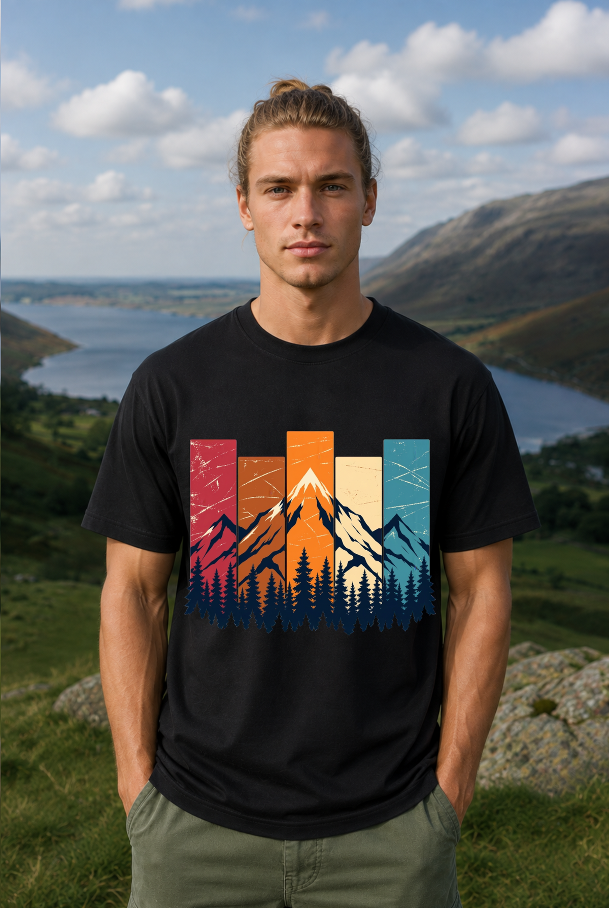 Mountain Shirt - HigherBlanks Premium T-Shirt