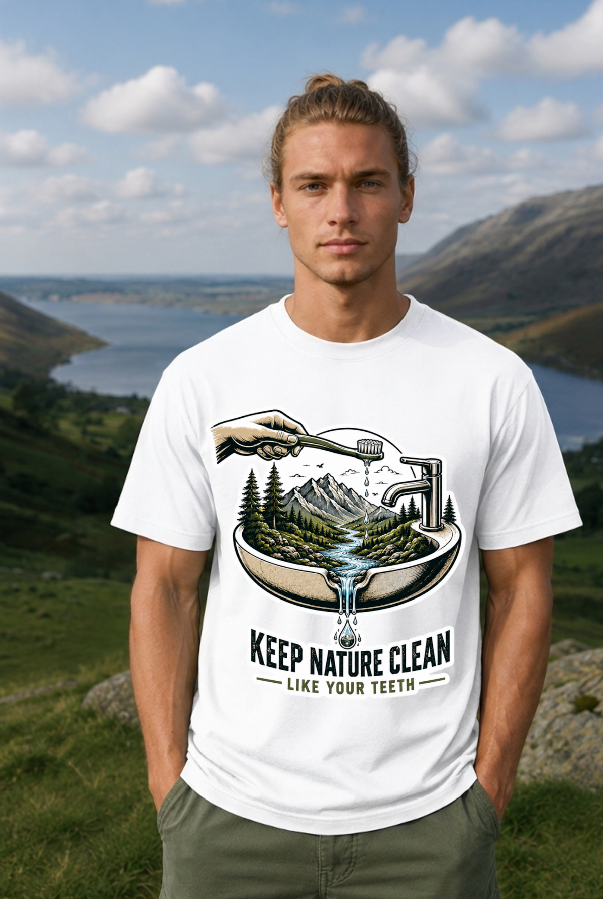 KEEP NATURE CLEAN - BASIC SHIRT