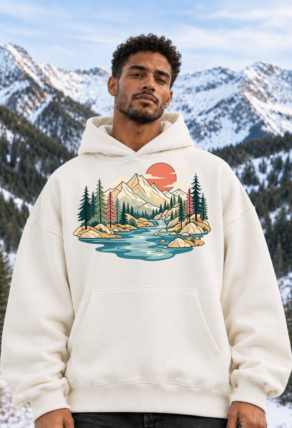 WILD NATURE - OVERSIZED HOODIE