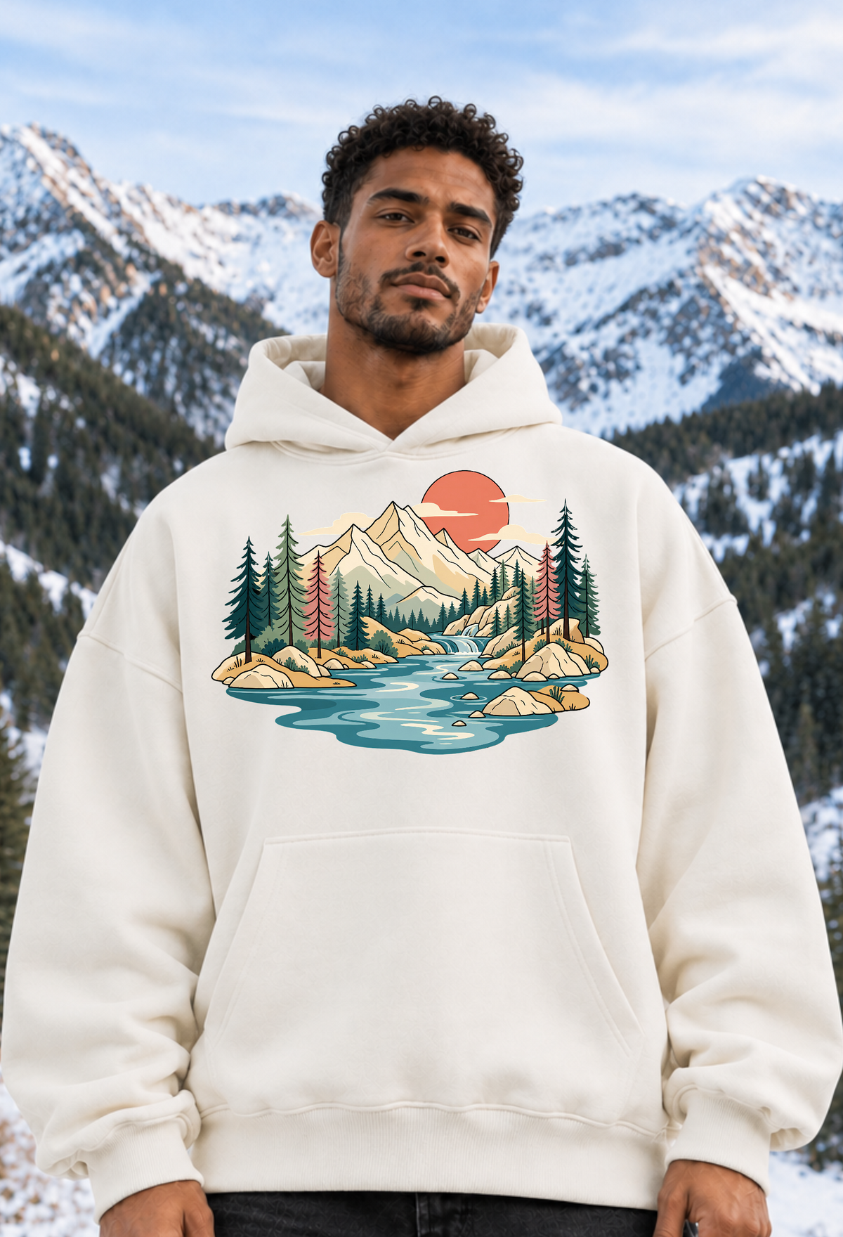WILD NATURE - OVERSIZED HOODIE