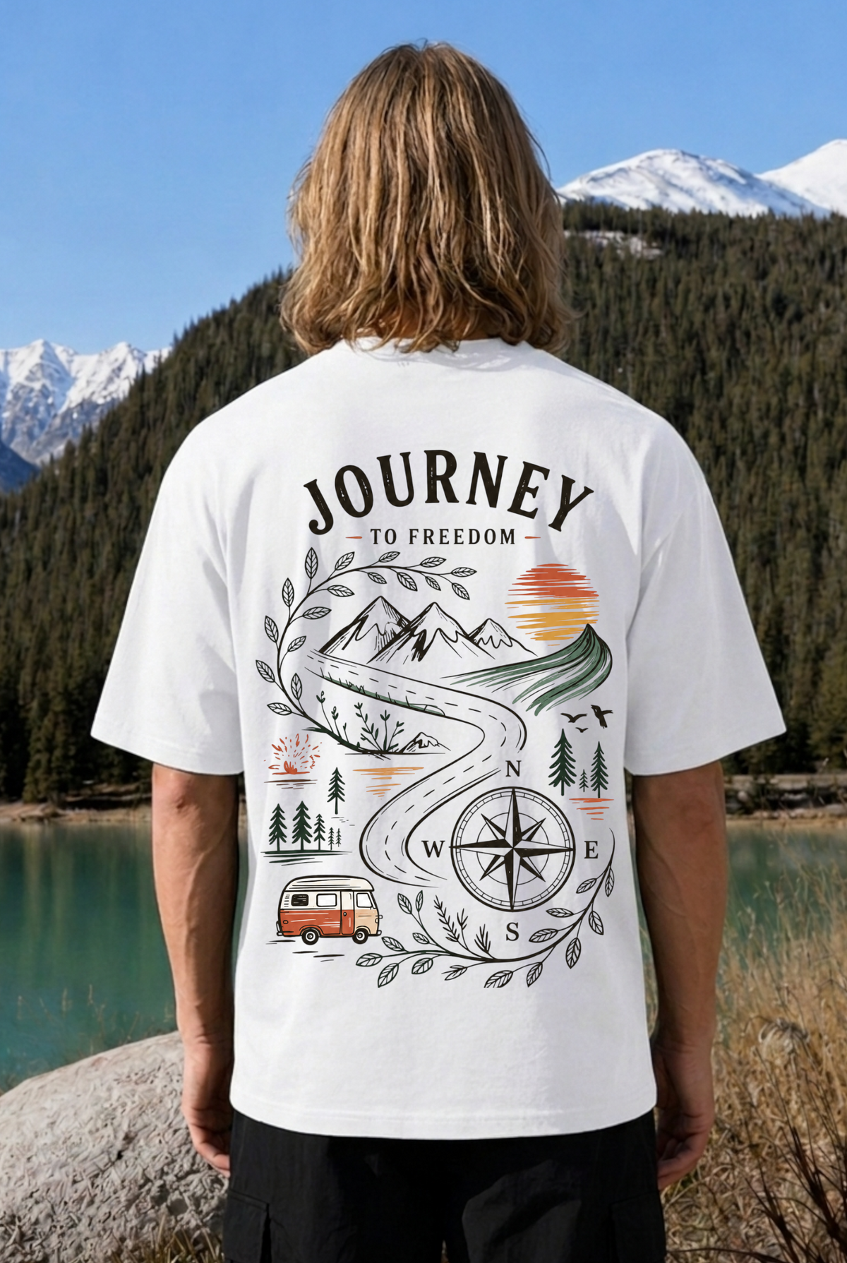 JOURNEY TO FREEDOM - OVERSIZED SHIRT