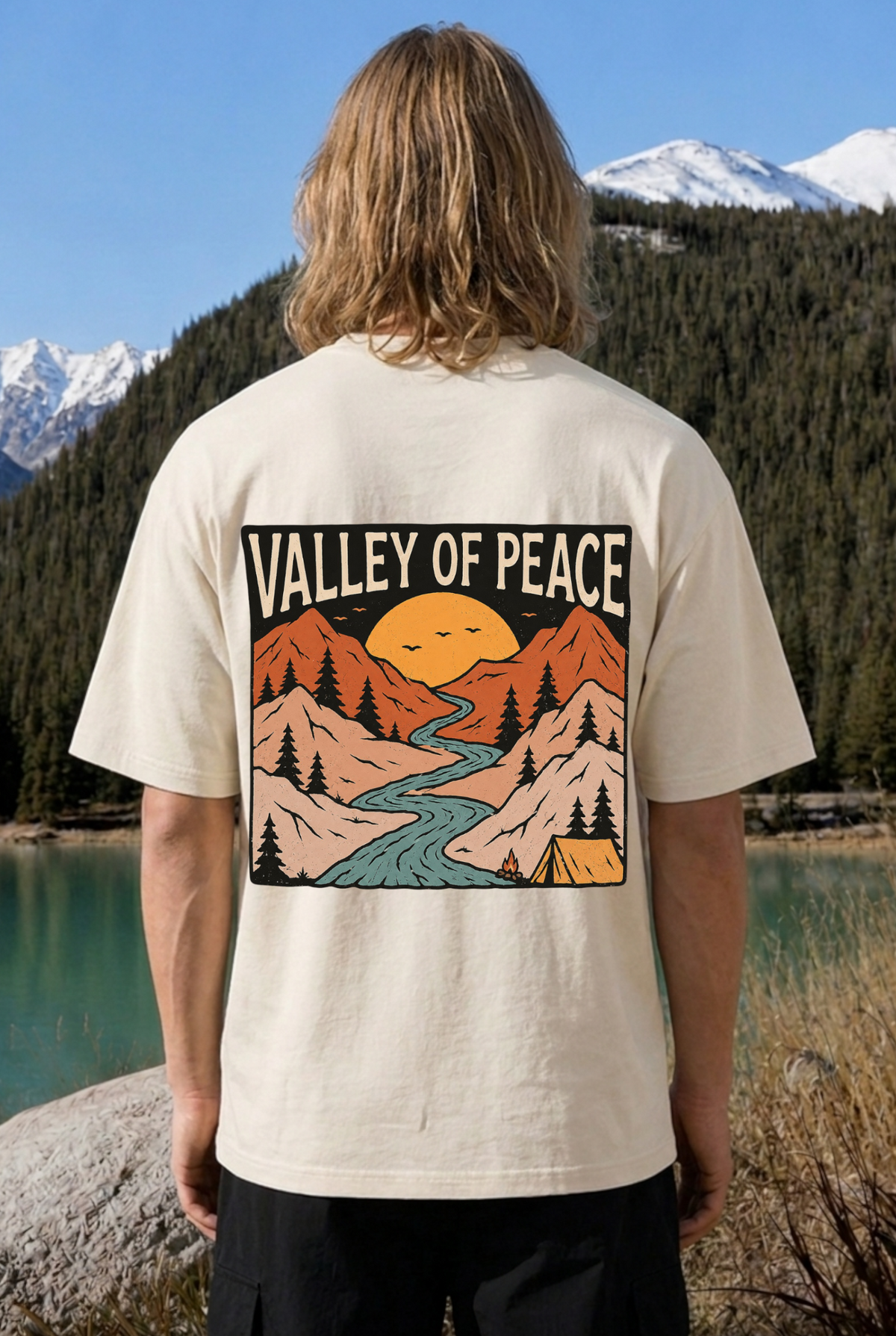 VALLEY OF PEACE - OVERSIZED SHIRT