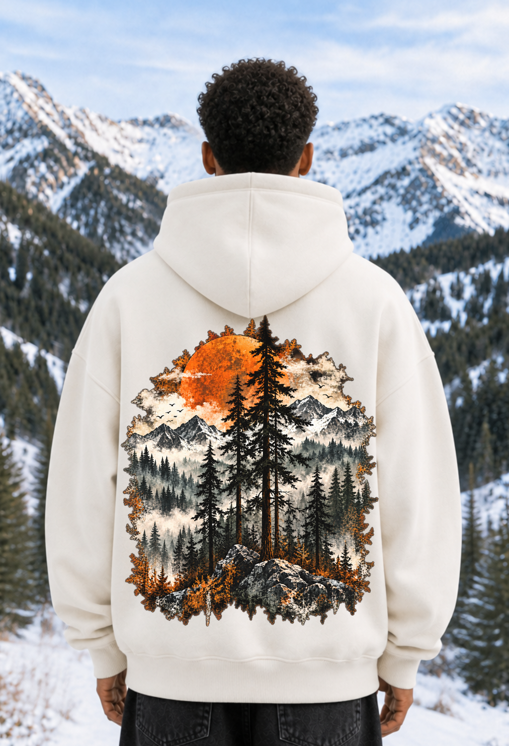 Abenteuer und Natur - OVERSIZED HOODIE