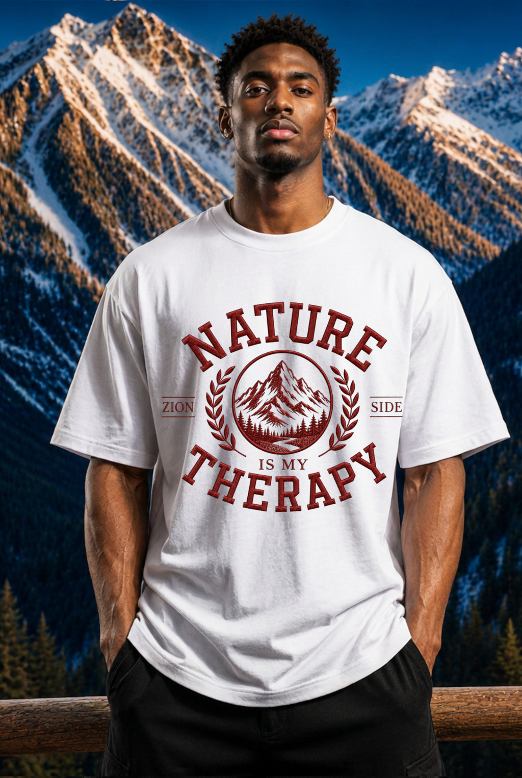 NATURE THERAPY - OVERSIZED SHIRT