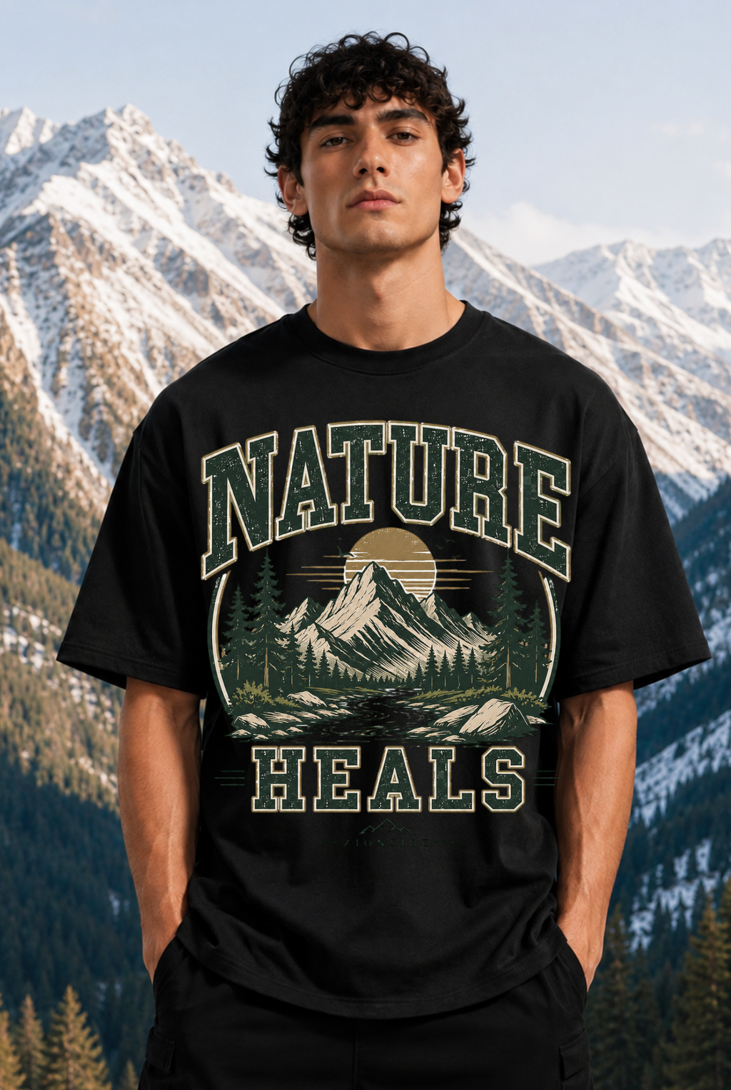 NATURE HEALS - OVERSIZED SHIRT